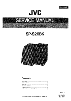 JVC SPS-20-BK-Service-Manual 